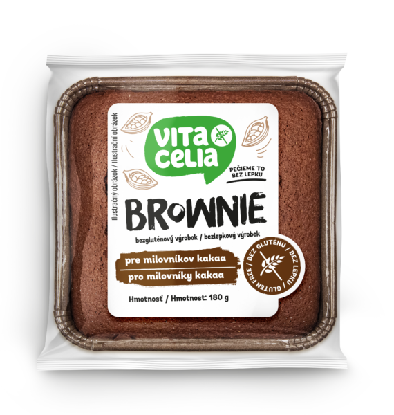 Bezgluténové Brownie 180g B | Vitacelia | Penam.sk